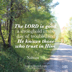 Encouragement | Nahum 1:7 - Hope Reflected